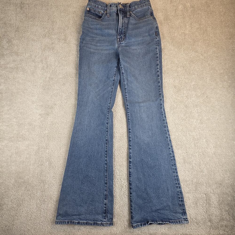 Madewell High Waisted The Perfect Vintage Flare Jeans Womens Size 24x30